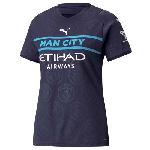 Camiseta Manchester City 3ª Mujer 2021-2022